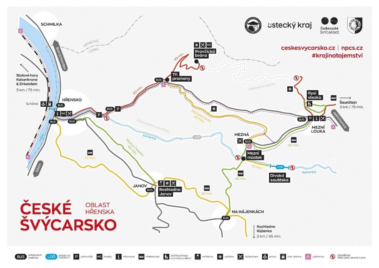 Apartman Hranice - Hřensko Exteriör bild