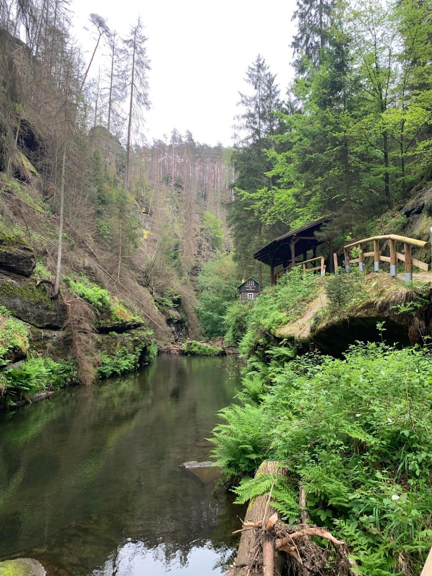 Apartman Hranice - Hřensko Exteriör bild